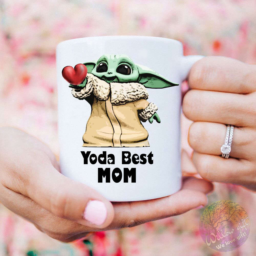 Yoda Best Mom Mug, Baby Yoda Mug, Baby Yoda Cup, Yoda Mom Mug, MoTher’s Day Gift