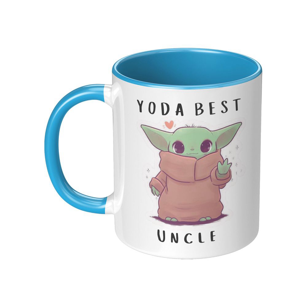 Yoda Best Uncle, Ceramic Mug, Yoda Mug, Yoda Uncle Mug, Star Wars Gifts