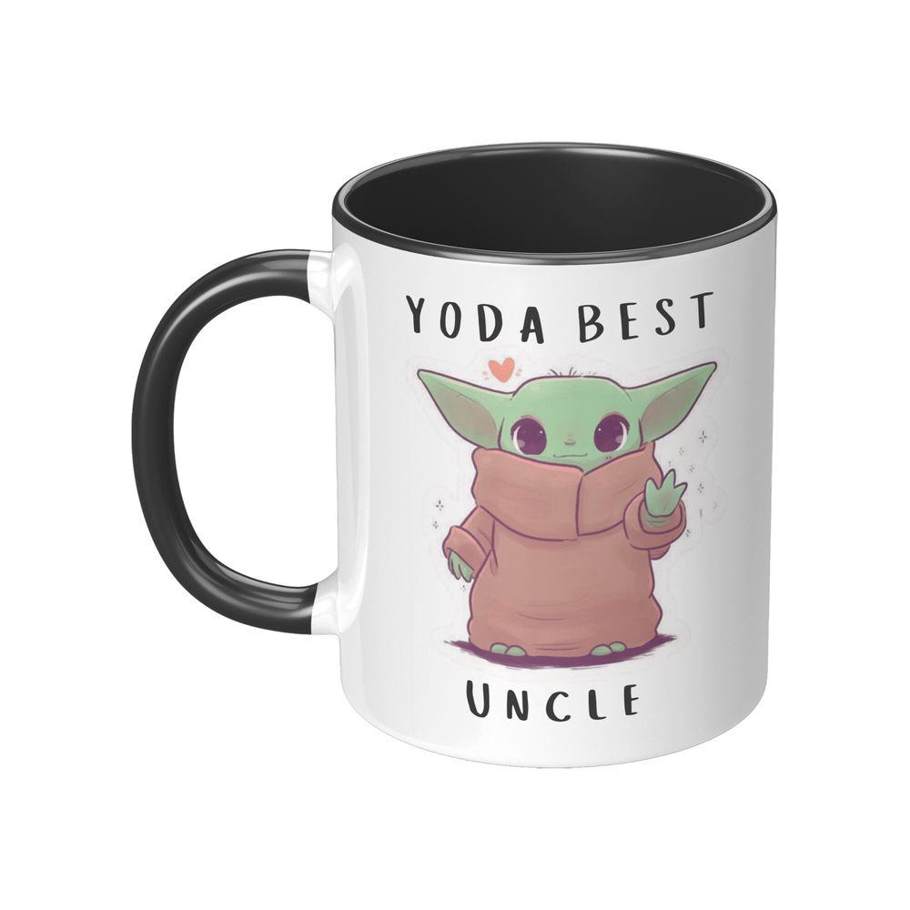 Yoda Best Uncle, Ceramic Mug, Yoda Mug, Yoda Uncle Mug, Star Wars Gifts