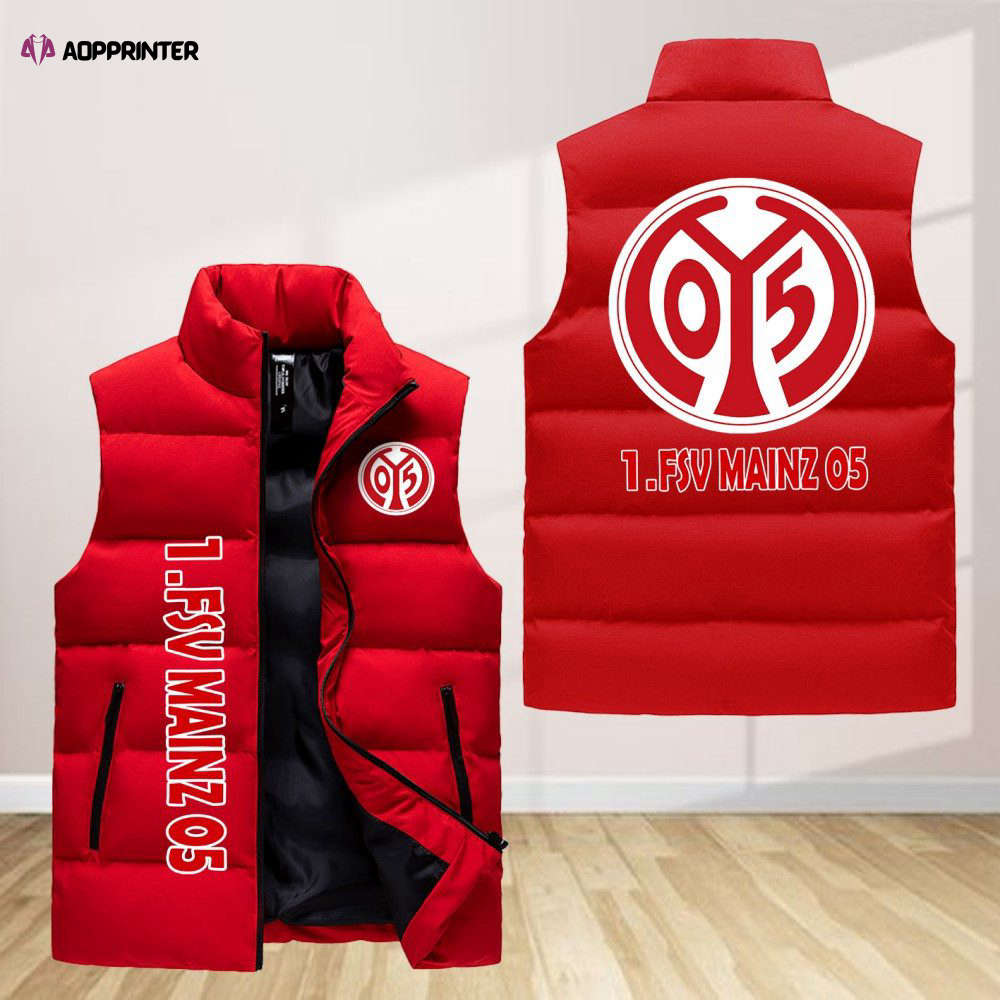 1. Fsv Mainz 05 Sleeveless Puffer Jacket Custom For Fans Gifts