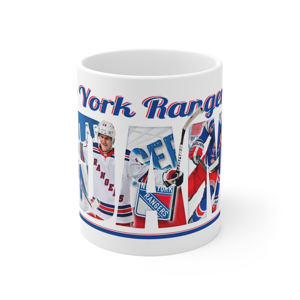 A.F. NYR ART Mug 11oz Gift For Fans Gift For Fans