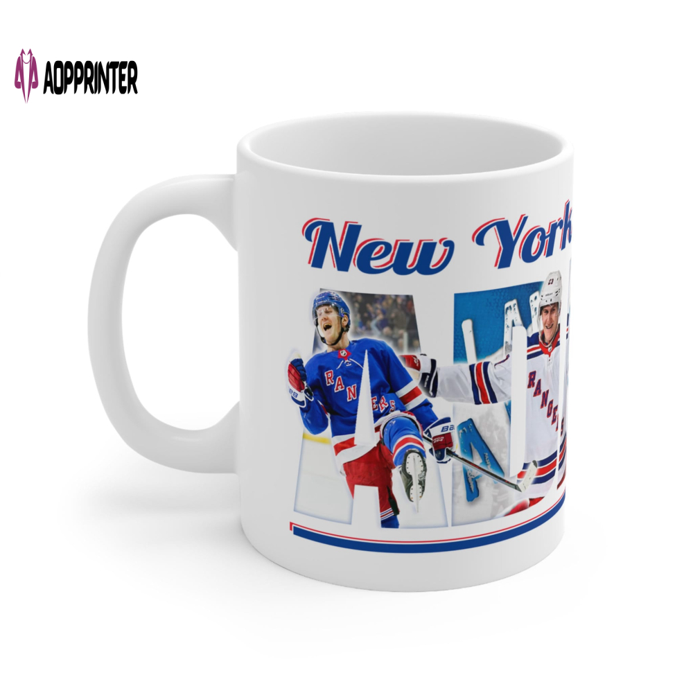 A.F. NYR ART Mug 11oz Gift For Fans Gift For Fans