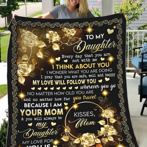 A Special Gift To Daughter Blanket DD