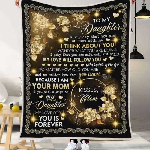 A Special Gift To Daughter Blanket DD