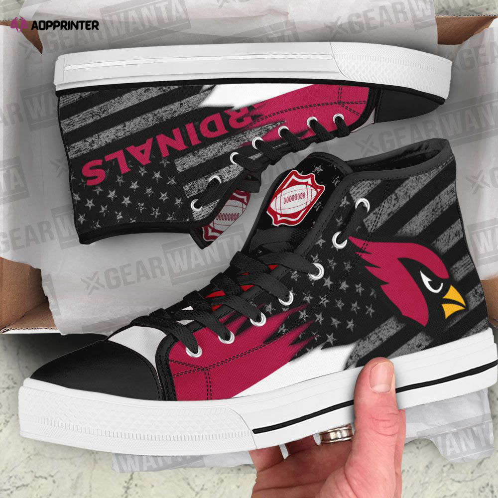 Arizona Cardinals High Top Shoes Custom For Fans