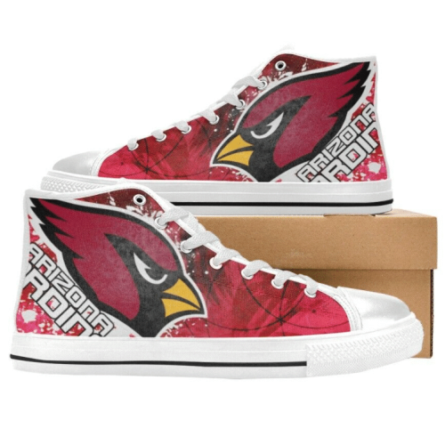 Arizona Cardinals NFL Football Custom Canvas High Top Shoes