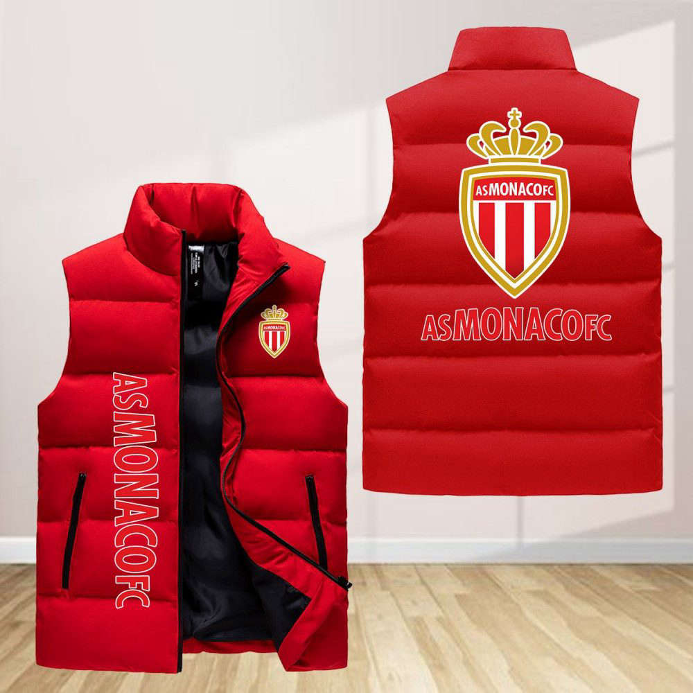 As Monaco Sleeveless Puffer Jacket Custom For Fans Gifts