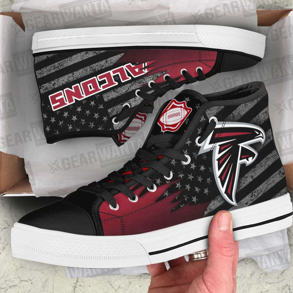 Atlanta Falcons High Top Shoes Custom For Fans