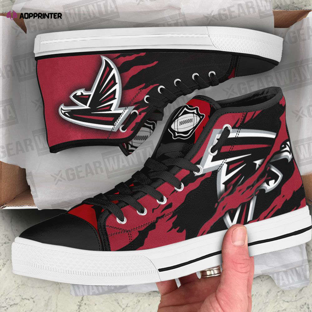 Atlanta Falcons High Top Shoes Custom For Fans