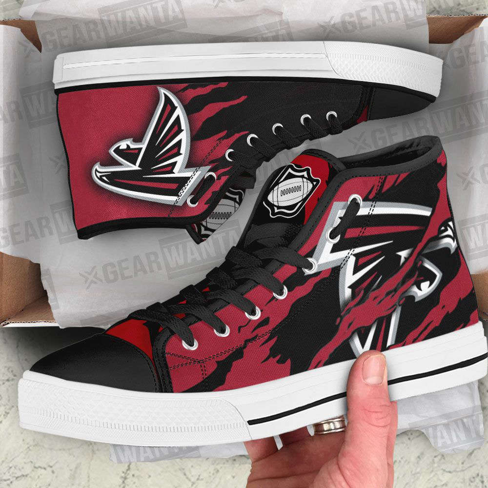 Atlanta Falcons High Top Shoes Custom For Fans