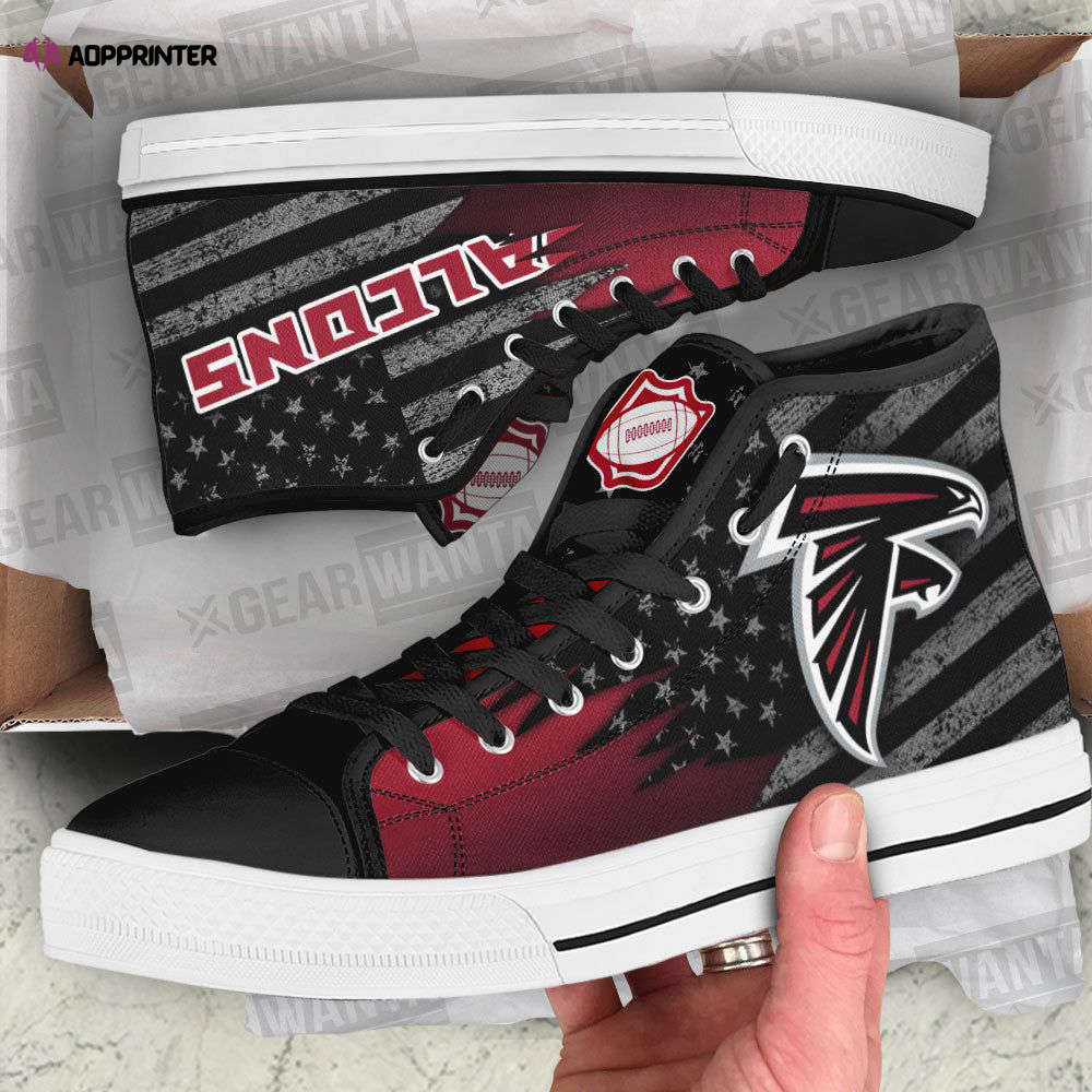 Atlanta Falcons High Top Shoes Custom For Fans