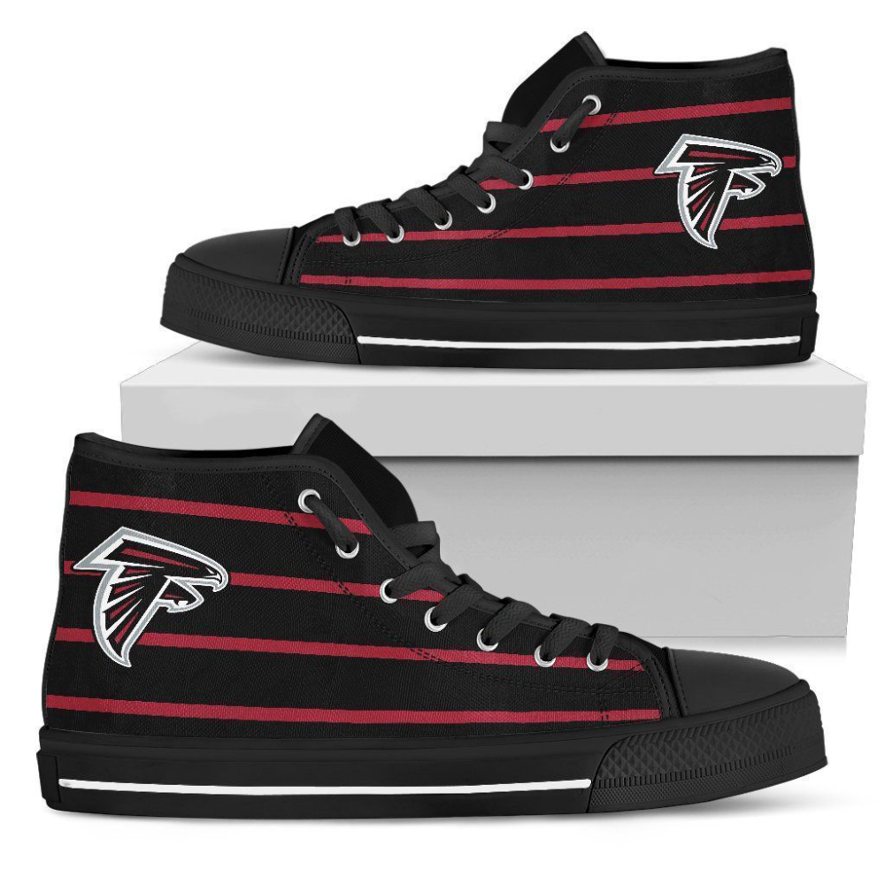 Atlanta Falcons NFL Football Custom Canvas High Top Shoes