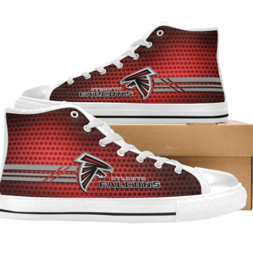 Atlanta Falcons NFL Football Custom Canvas High Top Shoes