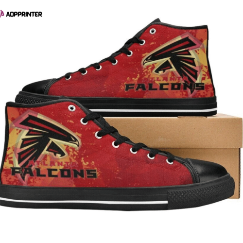 Atlanta Falcons NFL Football Custom Canvas High Top Shoes