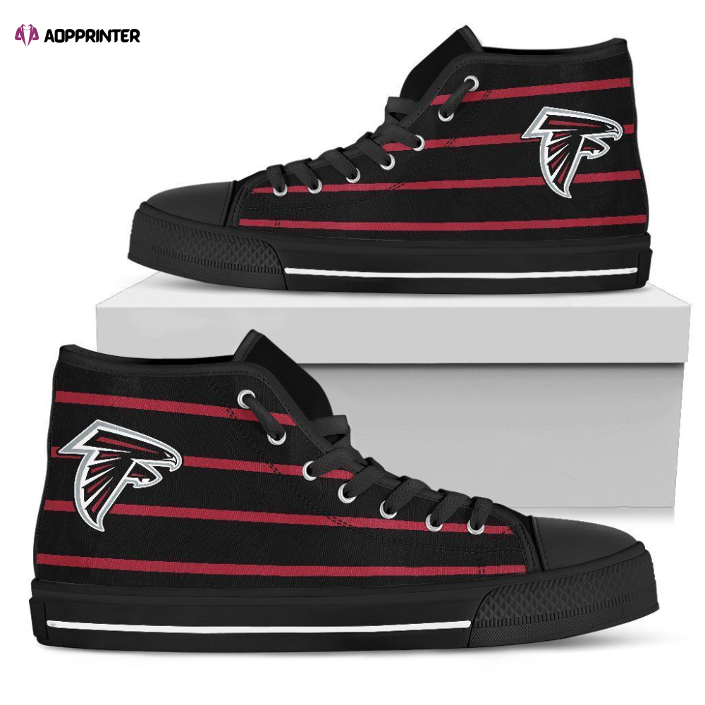 Atlanta Falcons NFL Football Custom Canvas High Top Shoes