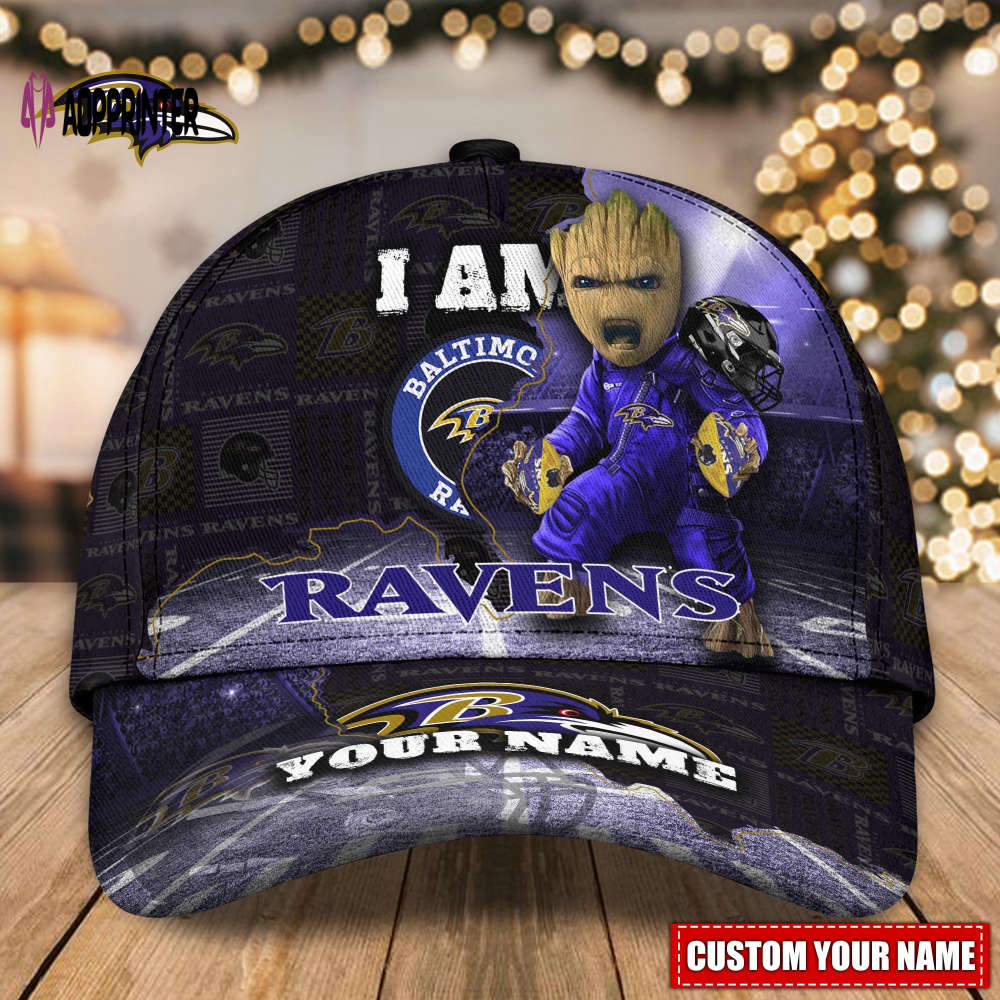 Baltimore Ravens NFL Classic CAP Hats For Fans custom