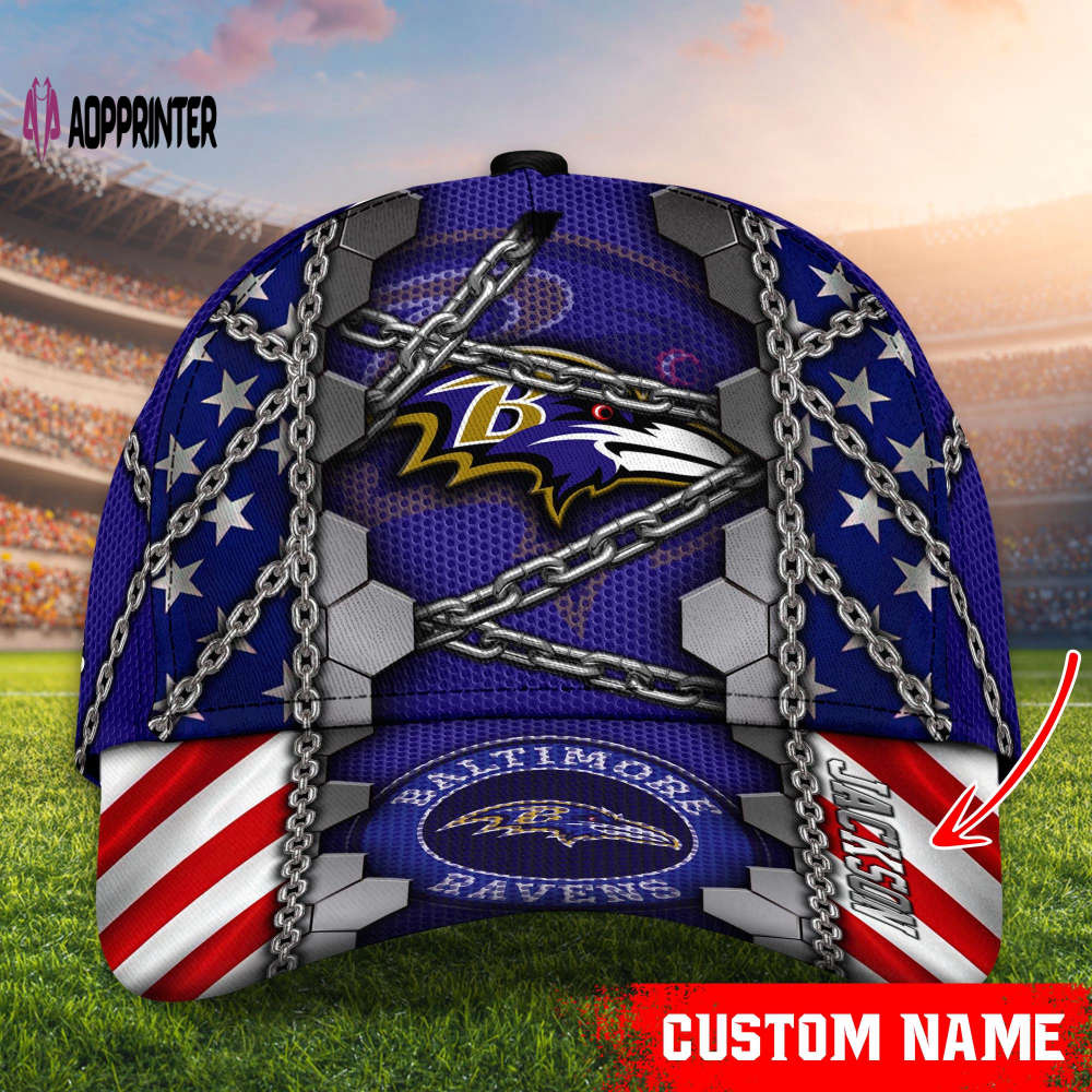 Baltimore Ravens NFL Classic CAP Hats For Fans Custom