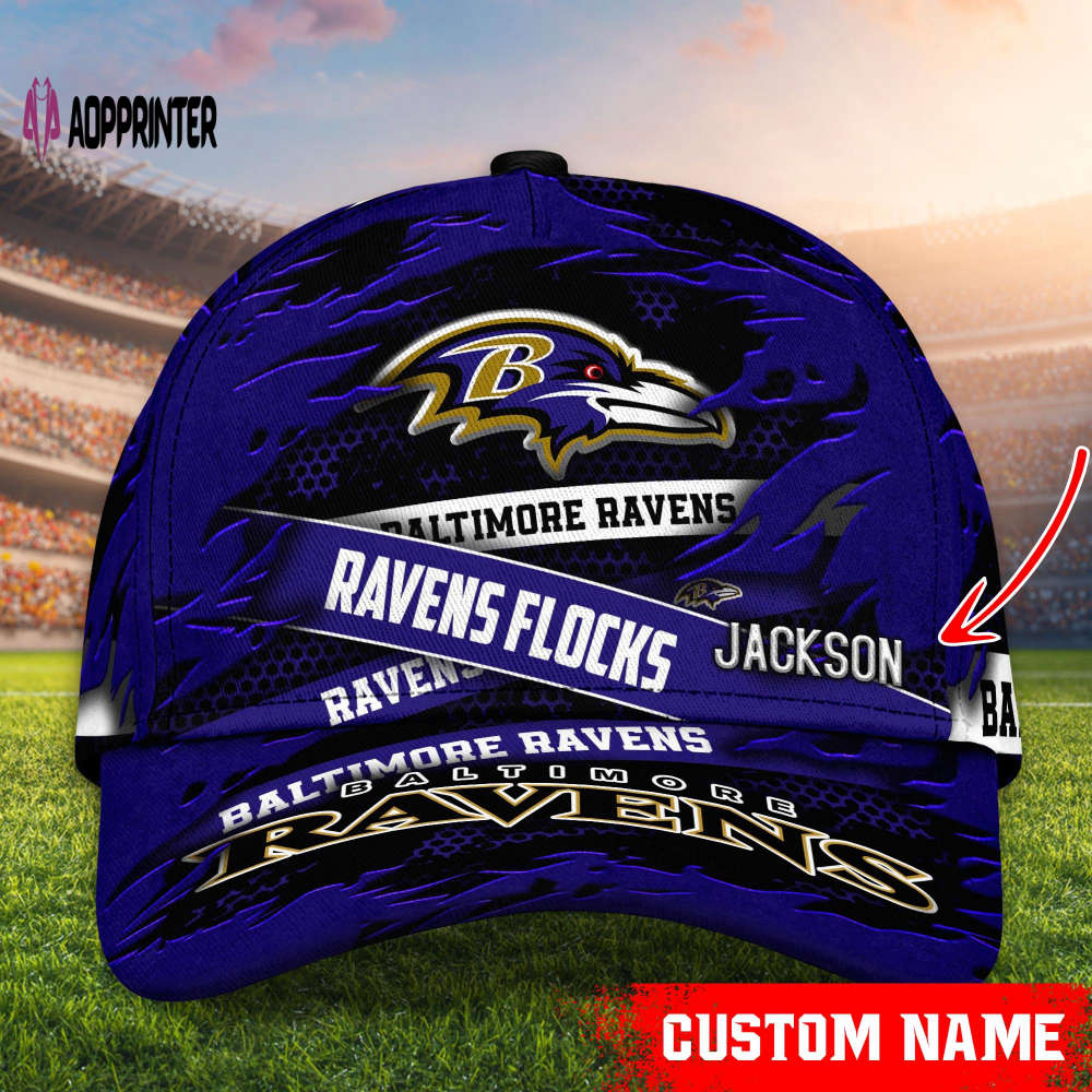 Baltimore Ravens NFL Classic CAP Hats For Fans Custom