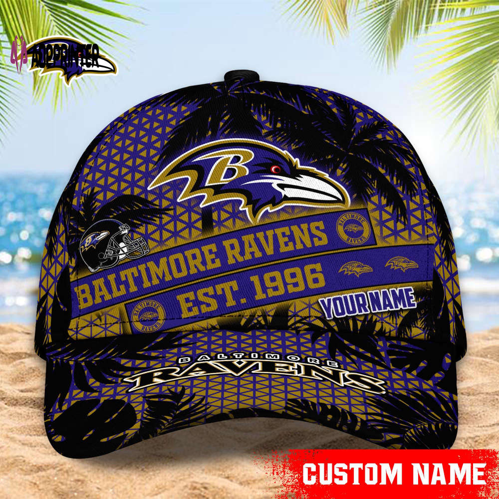 Baltimore Ravens NFL Classic CAP Hats For Fans Custom