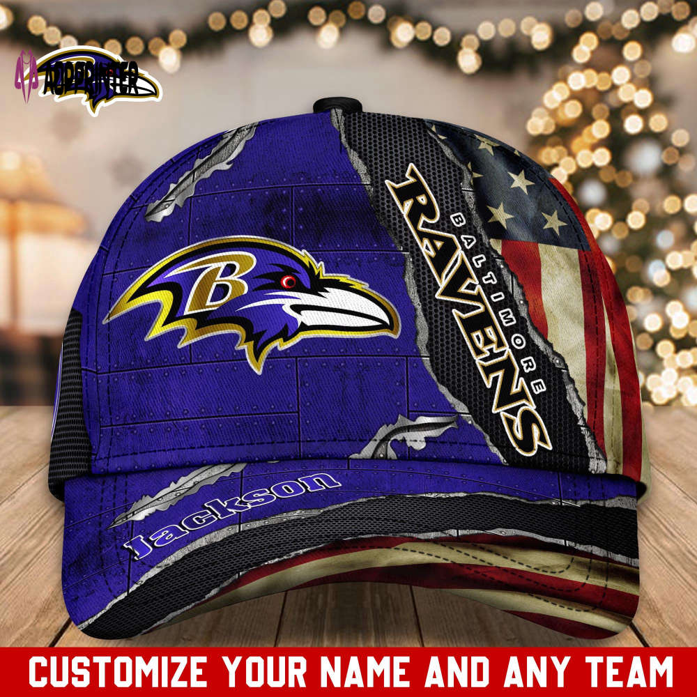 Baltimore Ravens NFL Classic CAP Hats For Fans Custom