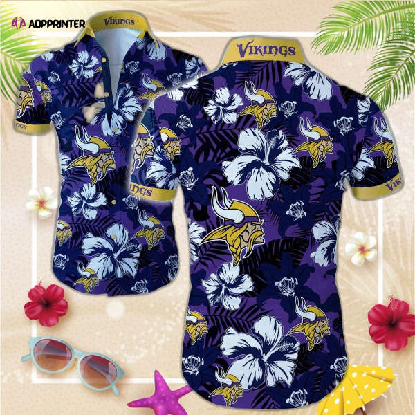 Beach Shirt Nfl Minnesota Vikings Hawaiian Shirt