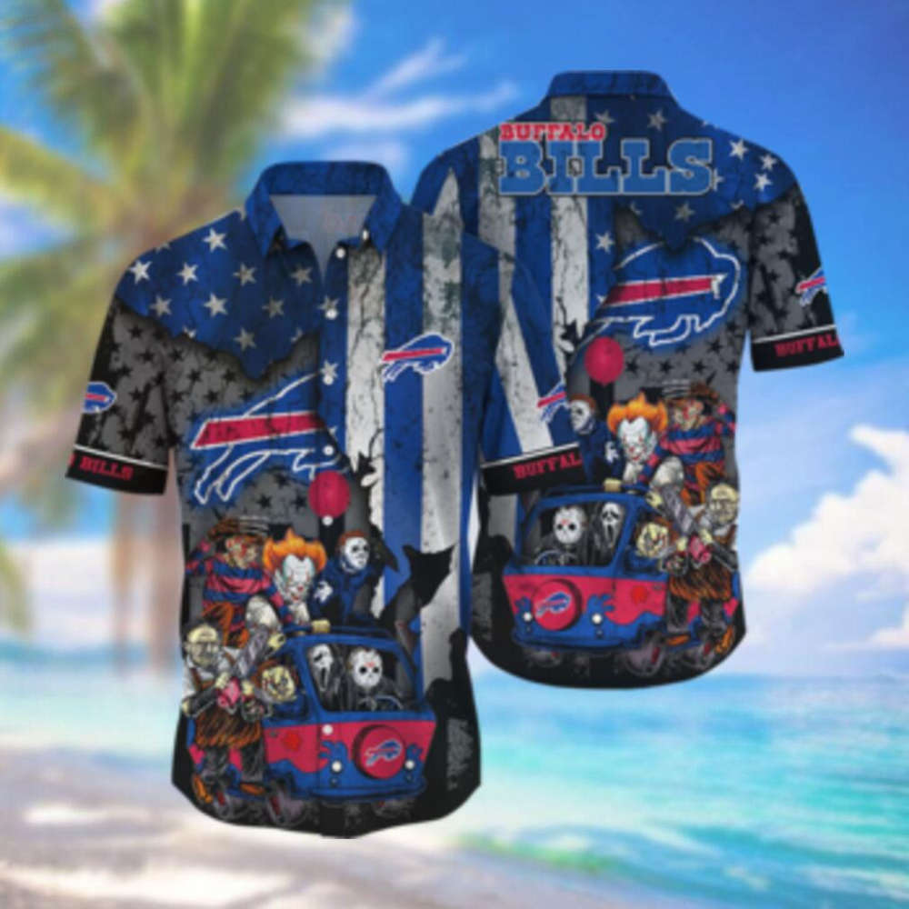 Buffalo Bills Hawaiian Shirt Set for Men Women Kids