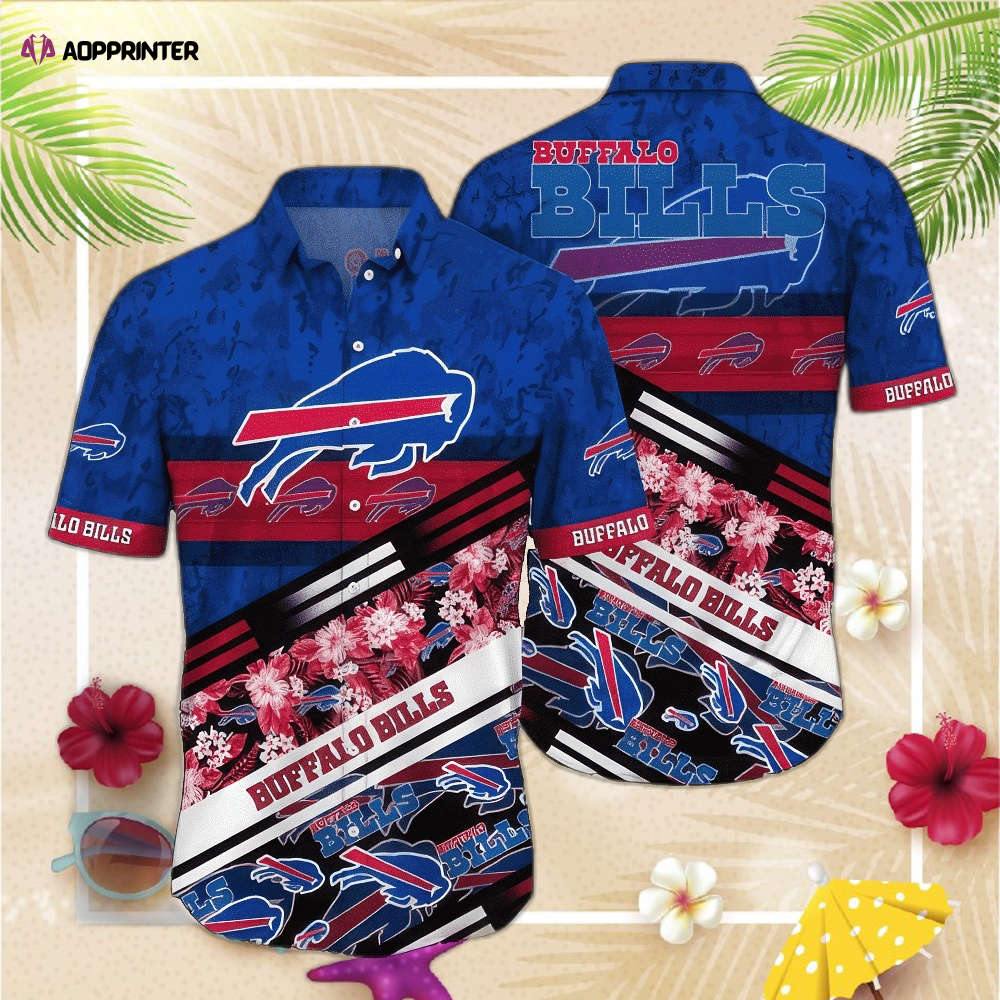 Buffalo Bills Hawaiian Shirt Short Sleeve Style Gift For Fans NFL