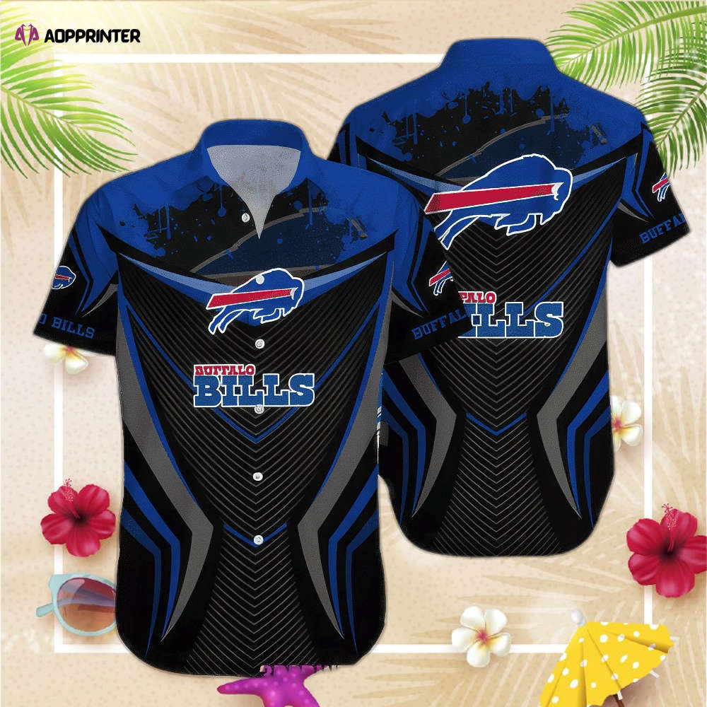 Buffalo Bills Tropical Flower Hawaiian Shirt NFL