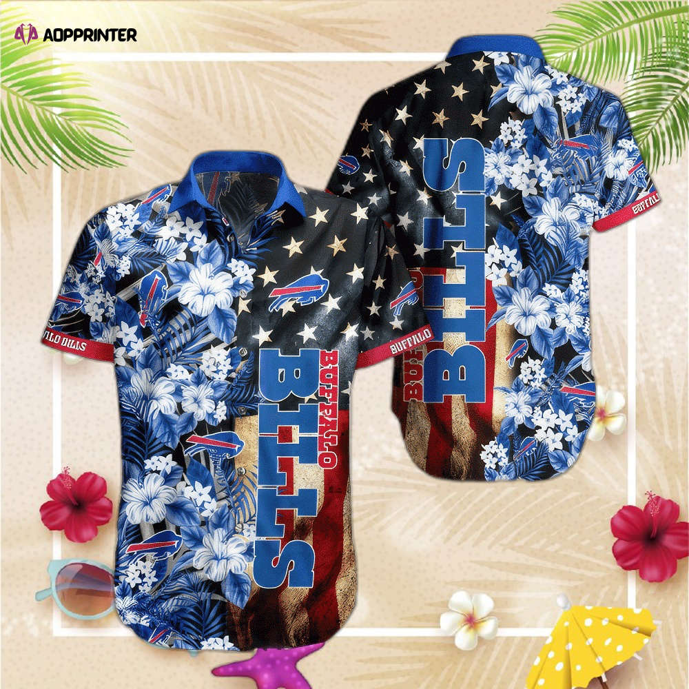 Buffalo Bills Hawaiian Shirt All Over Print Gift For Fans NFL