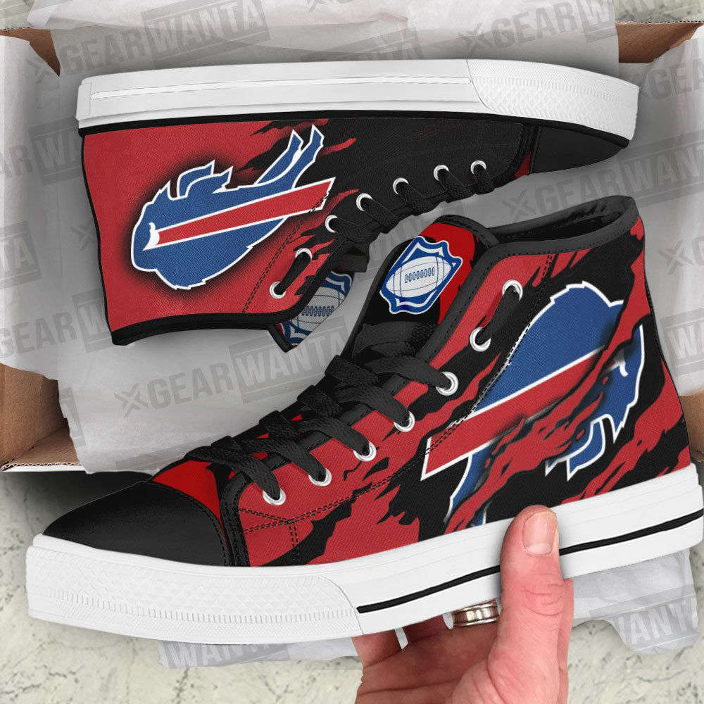 Buffalo Bills High Top Shoes Custom For Fans