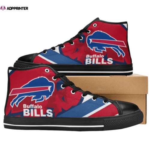 Buffalo Bills NFL Football Custom Canvas High Top Shoes HT1146