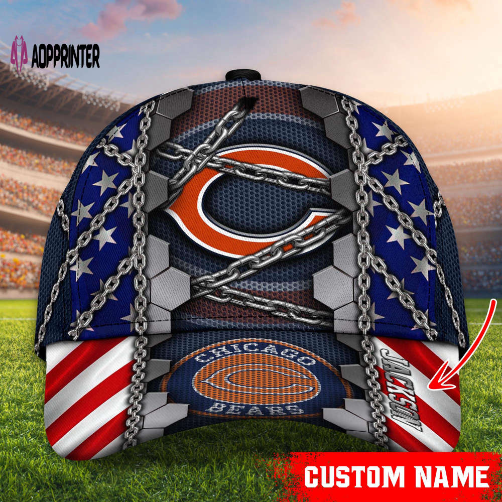 Chicago Bears NFL Classic CAP Hats For Fans Custom