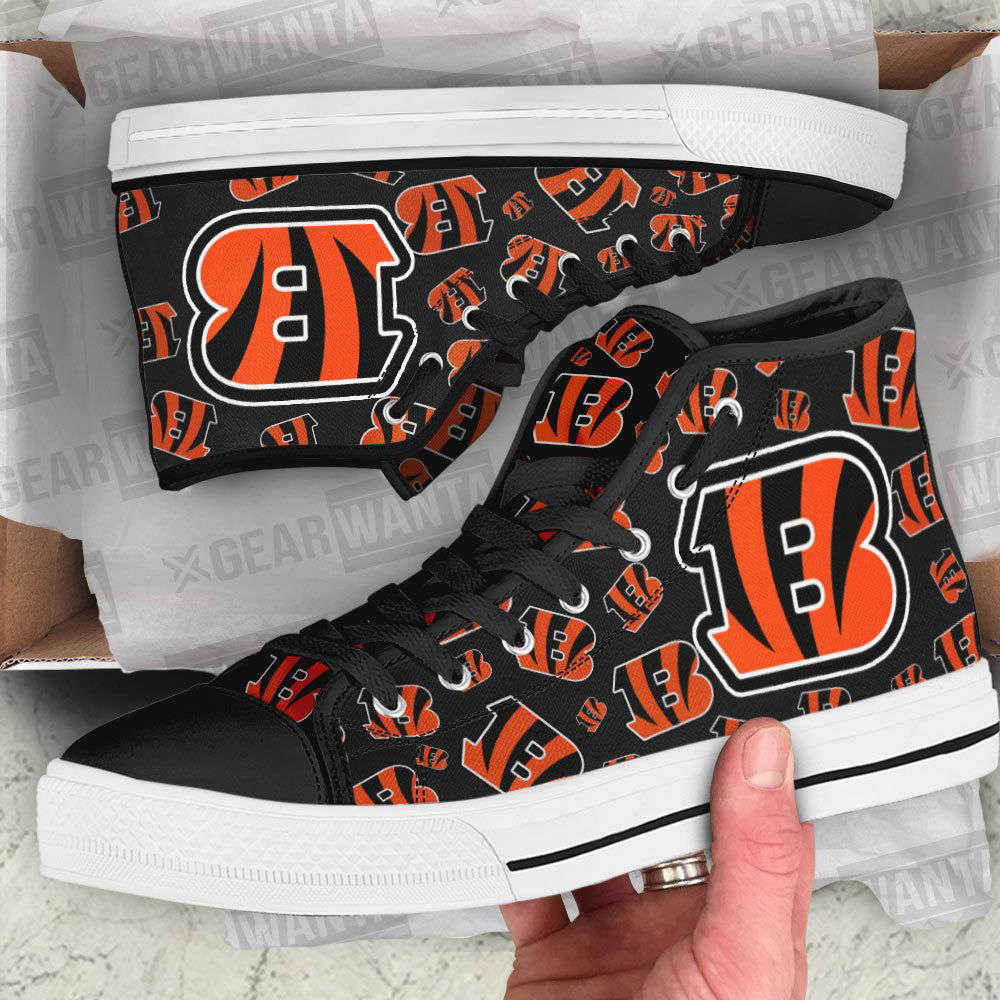 Cincinnati Bengals High Top Shoes Custom For Fans