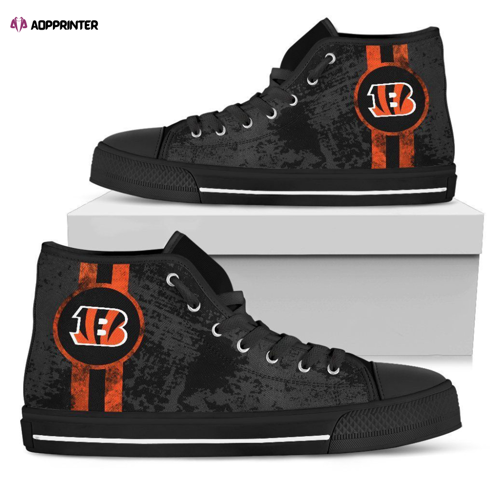 Cincinnati Bengals NFL Football Custom Canvas High Top Shoes HT1137