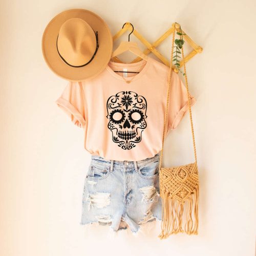 Cinco De Mayo Skull T Shirt Skull T shirt Graphic tee Hispanic T shirt Latino Shirt Mexican Holiday T shirt Man Mexican Shirts