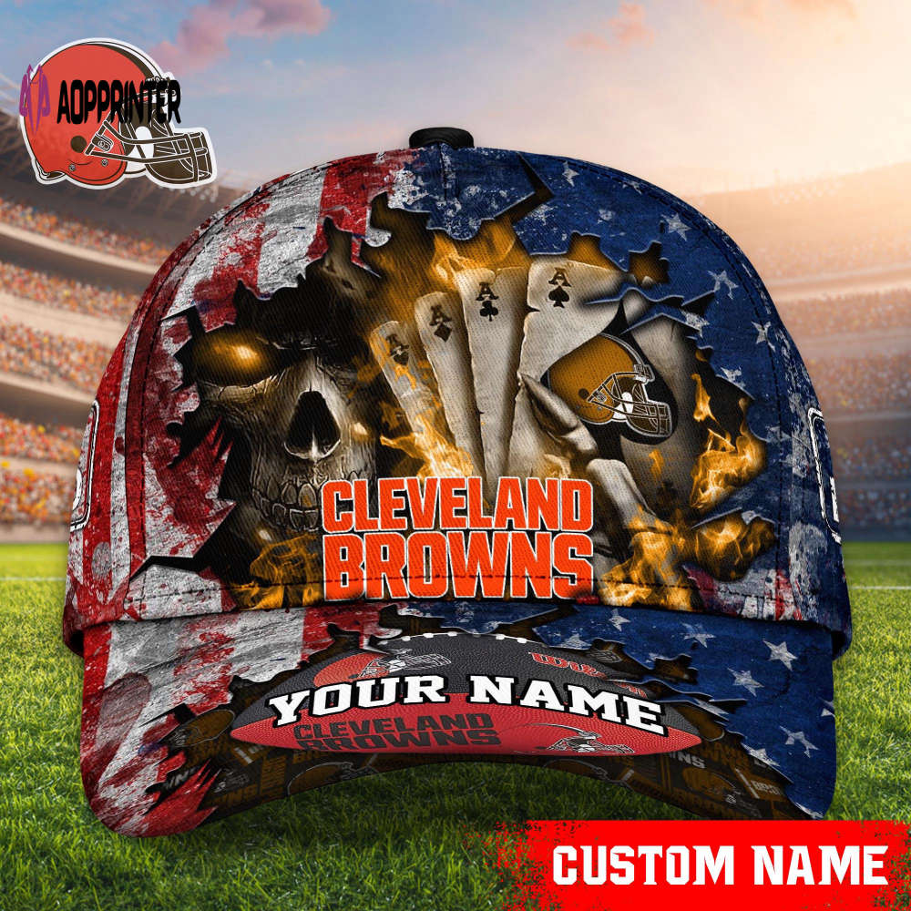 Cleveland Browns NFL Classic CAP Hats For Fans Custom