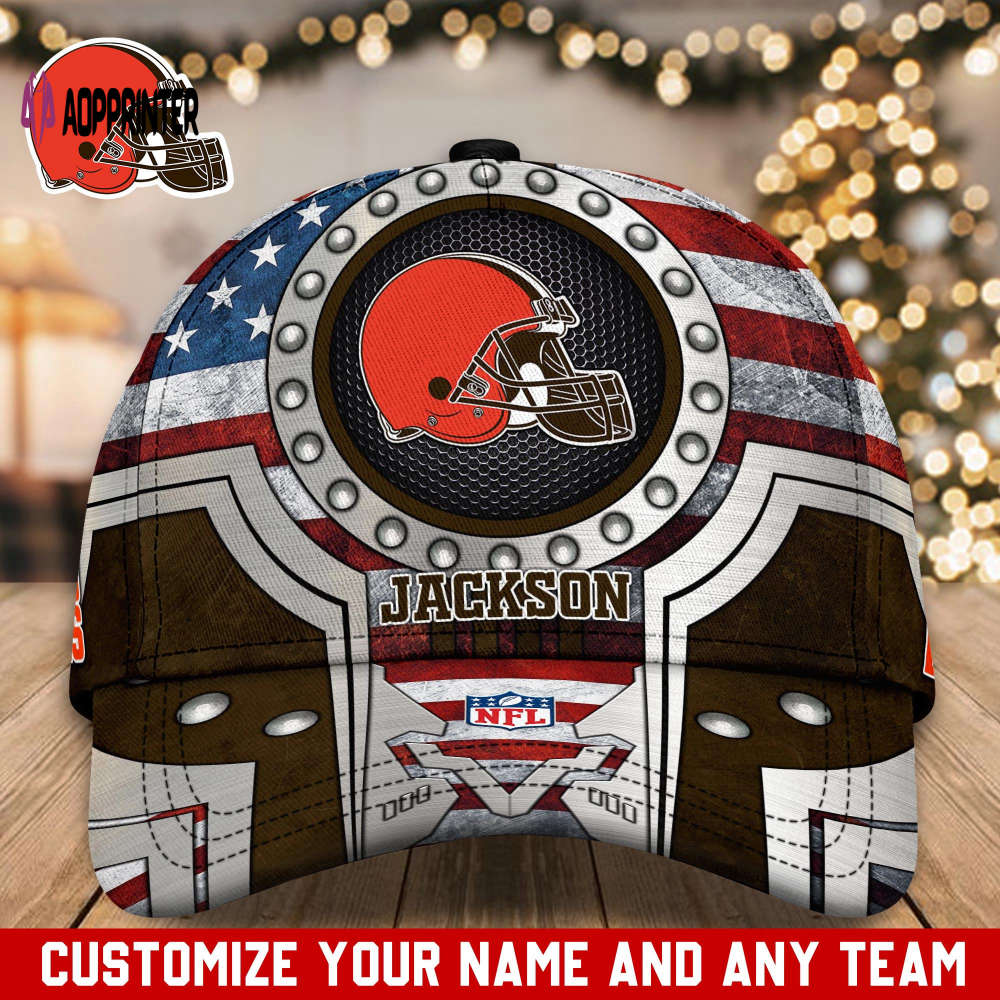 Cleveland Browns NFL Classic CAP Hats For Fans Custom