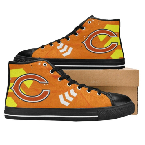 Cleveland Browns NFL Custom Canvas High Top Shoes