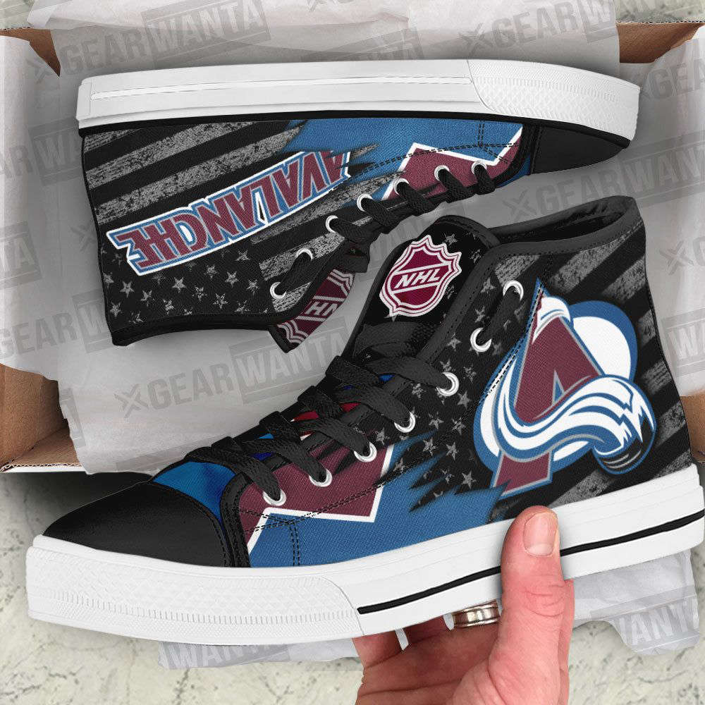 Colorado Avalanche High Top Shoes Custom For Fans