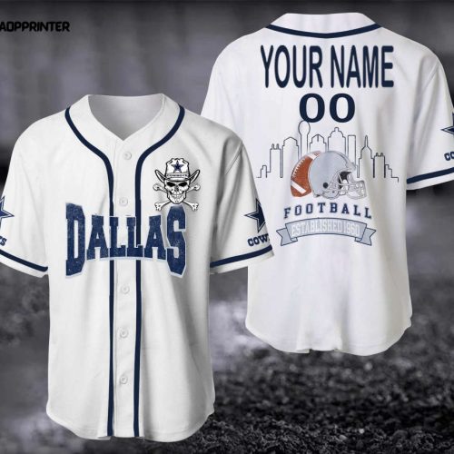 Dallas Cowboy Baseball Jersey