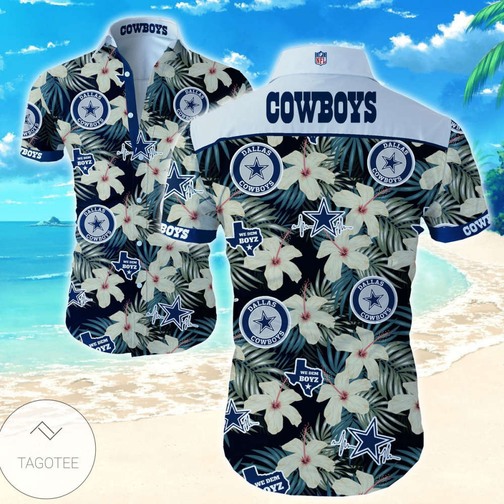 Dallas Cowboys Hawaiian Shirts Funny Aloha Shirts For Men’s and Women’s MTE02