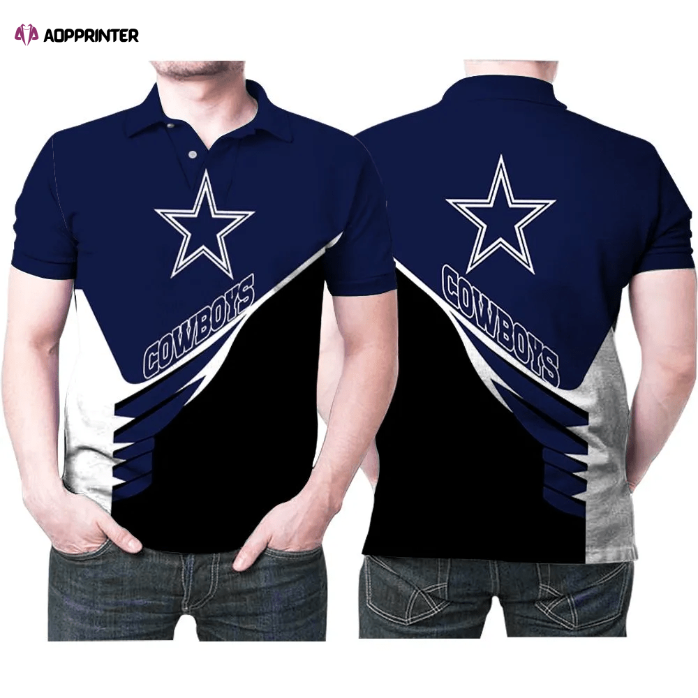 Dallas Cowboys Star Logo Football All Over 3d Designed For Dallas Cowboys Fan 1 Polo Shirt All Over Print Shirt 3d T-shirt