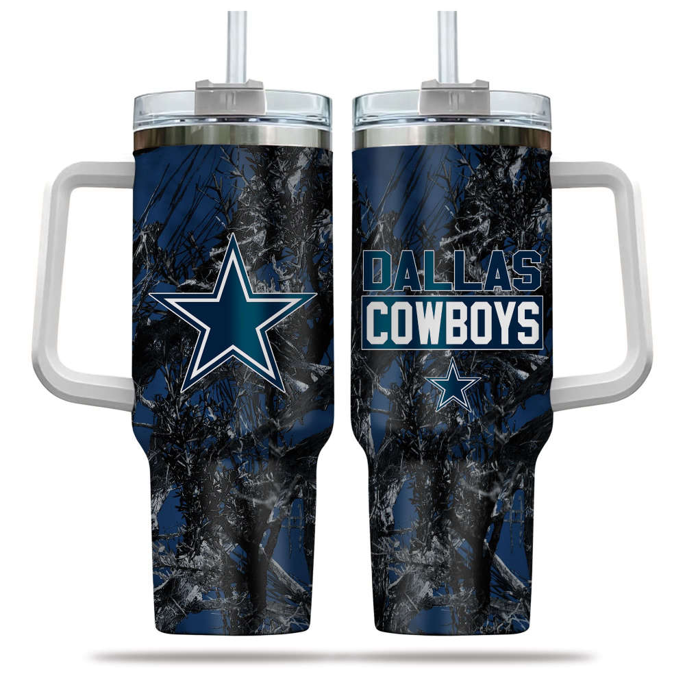 Dallas Cowboys NFL Hunting Personalized Stanley Tumbler 40oz