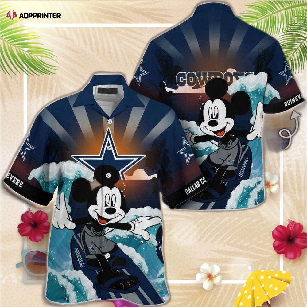 Dallas Cowboys NFL Summer Customized Hawaiian Shirt