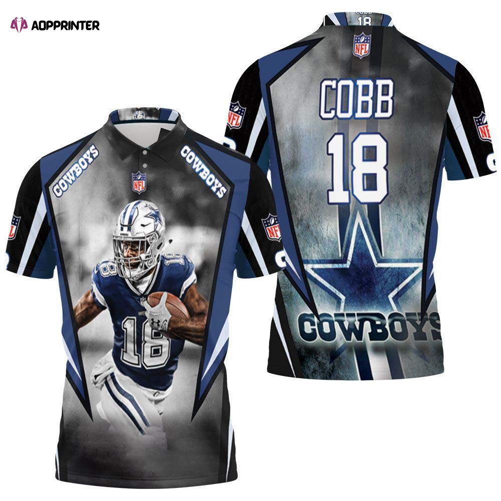 Dallas Cowboys Randall Cobb 18 3d Polo Shirt, Gift For Fan