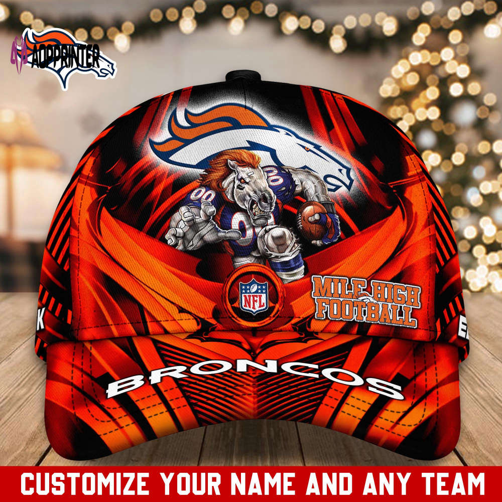 Denver Broncos NFL Classic CAP Hats For Fans Custom