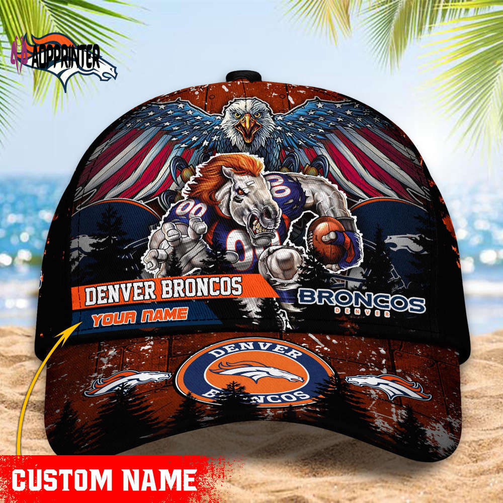 Denver Broncos NFL Classic CAP Hats For Fans Custom