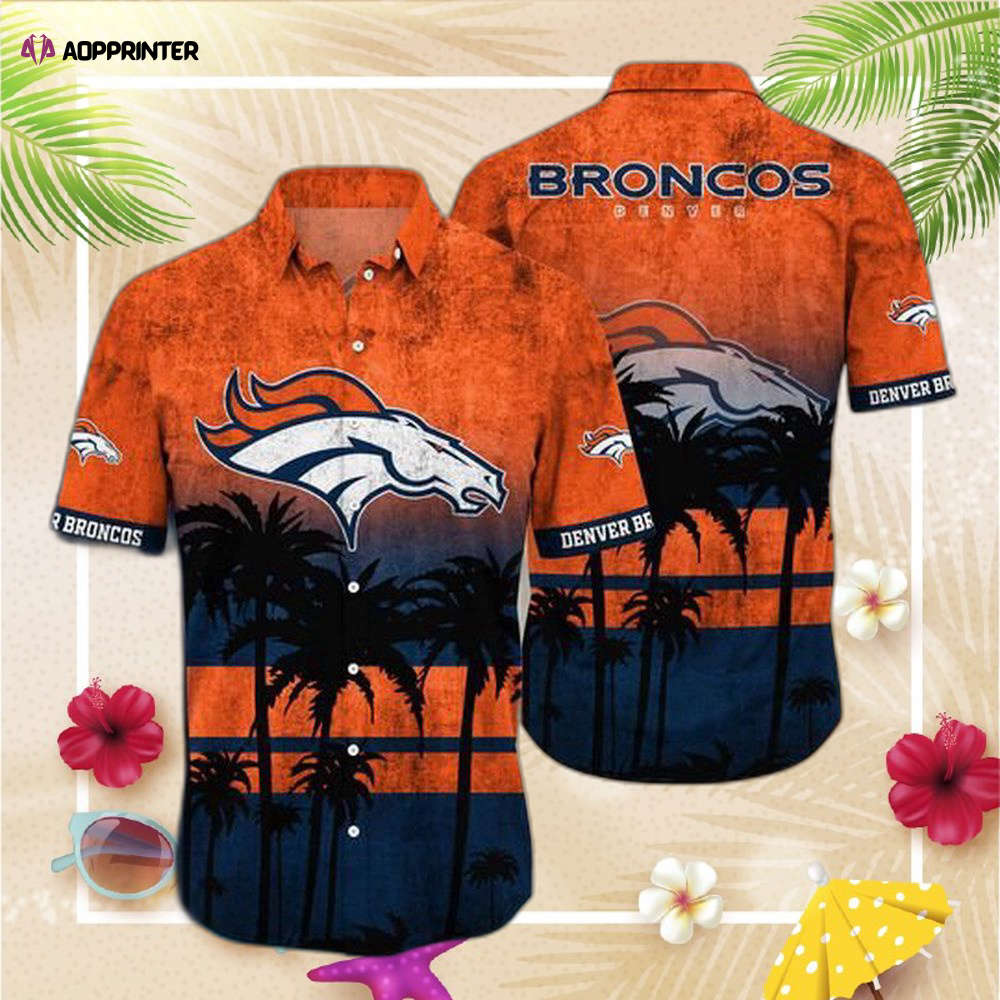 Denver broncos NFL hawaii shirt short