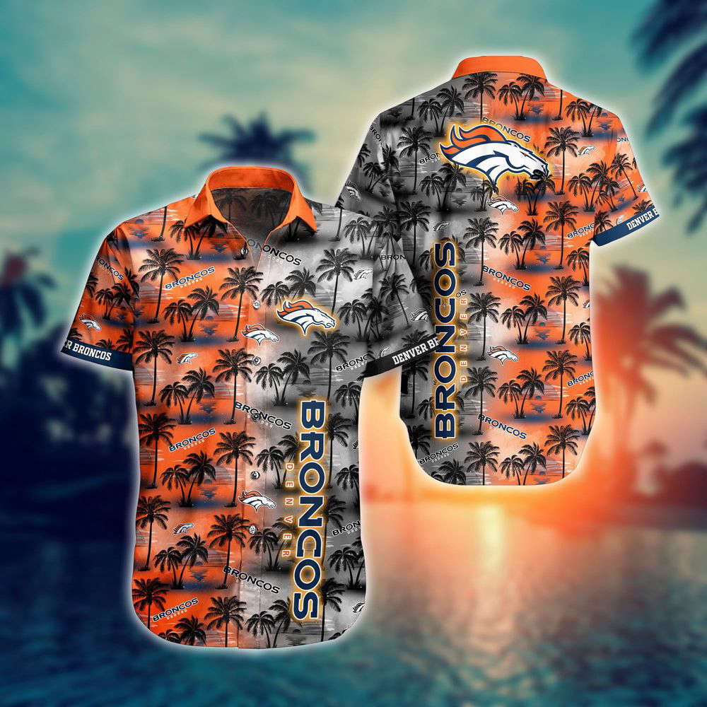 Denver Broncos NFL Hawaiian Shirts    For Fans