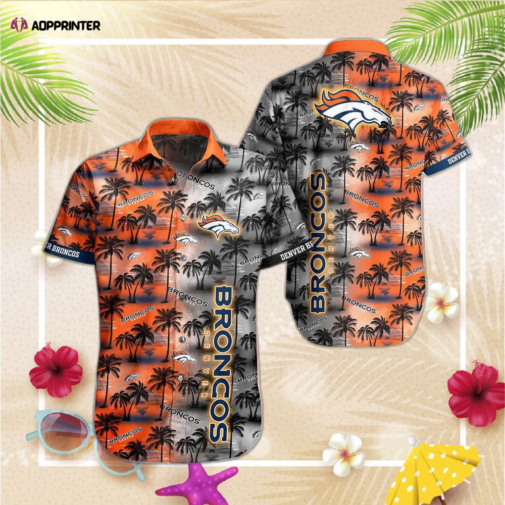 Denver Broncos NFL Hawaiian Shirts    For Fans